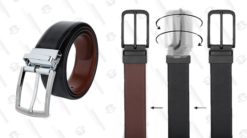 Rebajas en cinturones reversibles de Savile Row | $16-$22 | AmazonGráfico: Jillian Lucas
